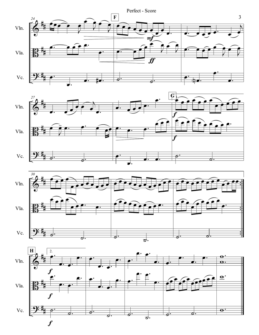 Perfect String Trio scores gallery preview page 3