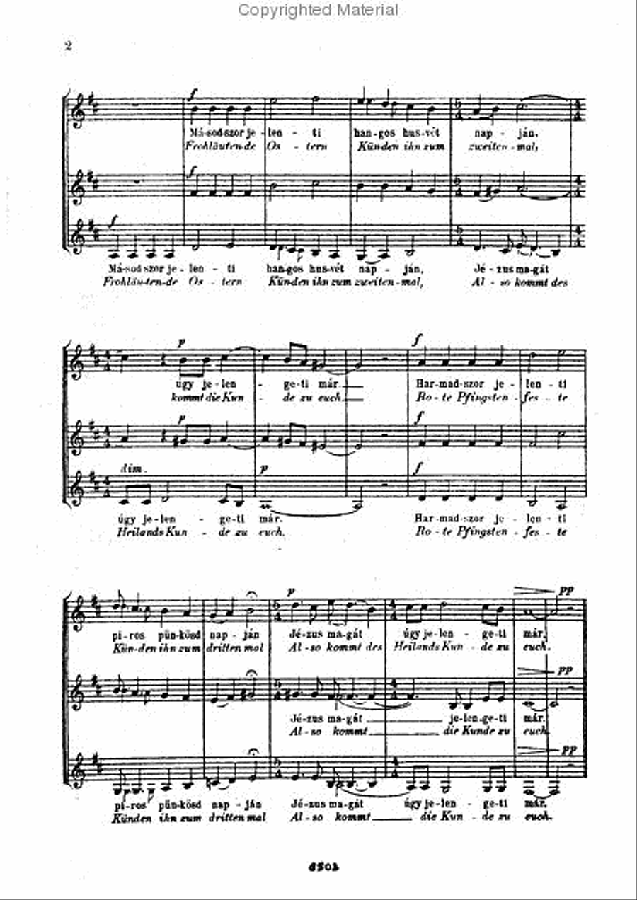 Jesus Kundet Sich School and Community scores gallery preview page 3