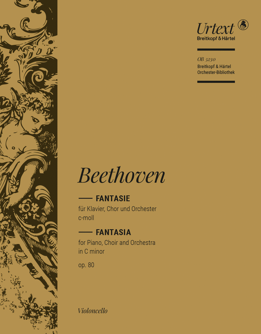 Choral Fantasia in C minor Op. 80 4-Part scores gallery preview page 1