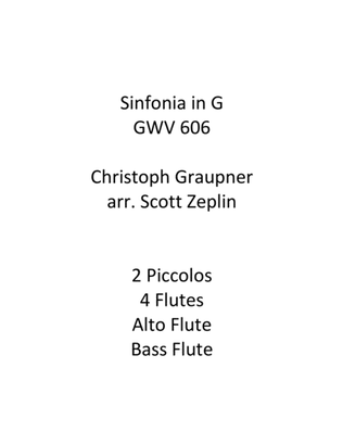 Sinfonia in G GWV 606