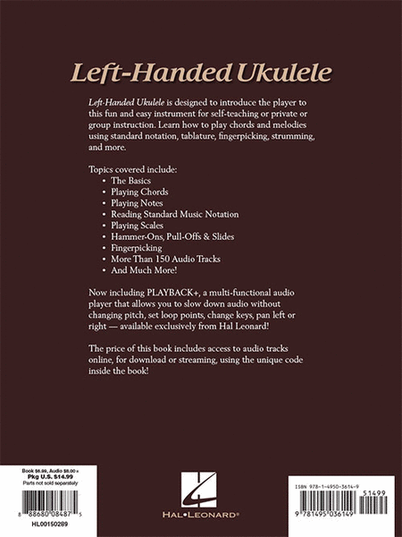 Left-Handed Ukulele - The Complete Method image number null