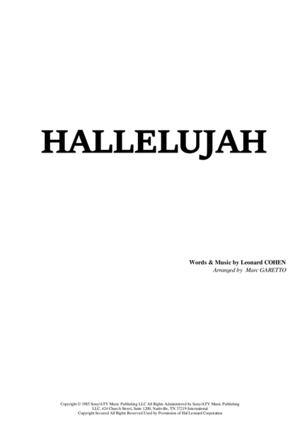 Hallelujah image number null