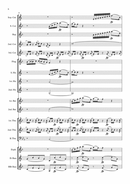 Adagio from Serenade No 10 "Gran Partita" - Mozart (Brass Band) image number null