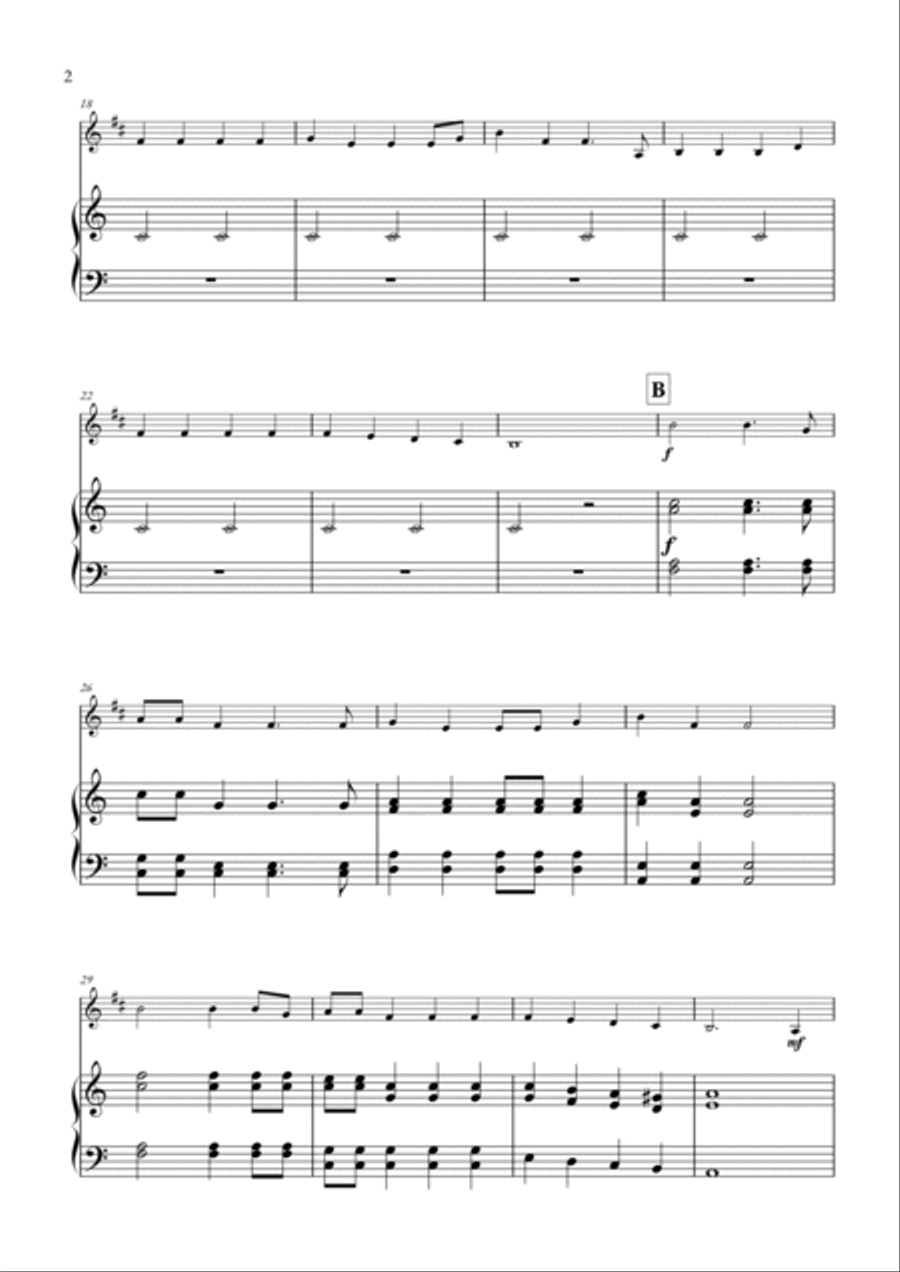 Wellerman B-Flat Clarinet scores gallery preview page 2