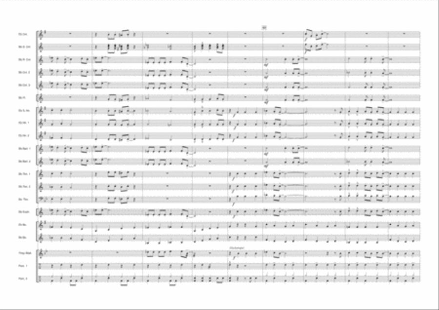 Crazy Little Thing Called Love Brass Band scores gallery preview page 7