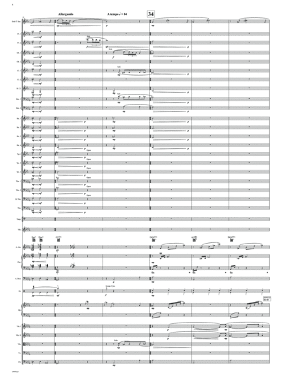 Paris Without You Orchestra scores gallery preview page 11