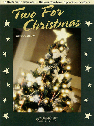 Book cover for Two for Christmas (Bass Clef Instrument)