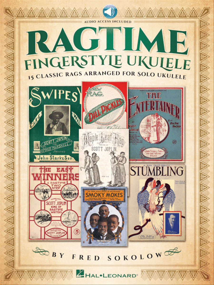 Ragtime Fingerstyle Ukulele Ukulele scores gallery preview page 1