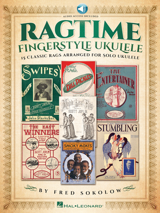Book cover for Ragtime Fingerstyle Ukulele