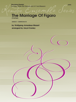Book cover for Marriage Of Figaro, The (Overture)