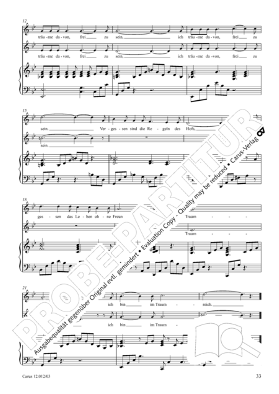London Dreams 3-Part scores gallery preview page 34