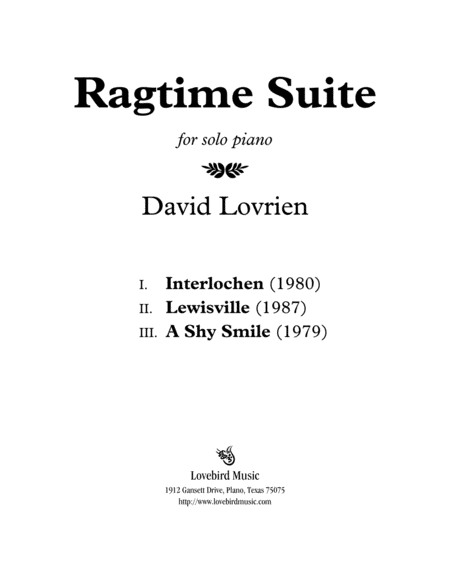Ragtime Suite image number null