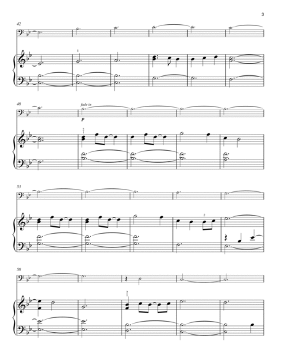 A Thousand Years Cello scores gallery preview page 3