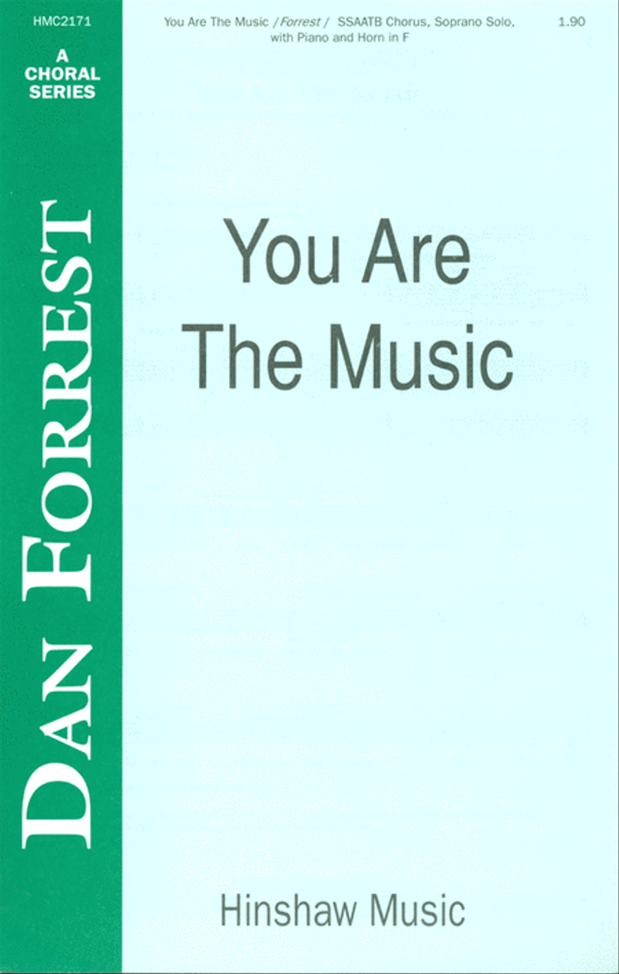 You Are the Music SSAATB scores gallery preview page 1