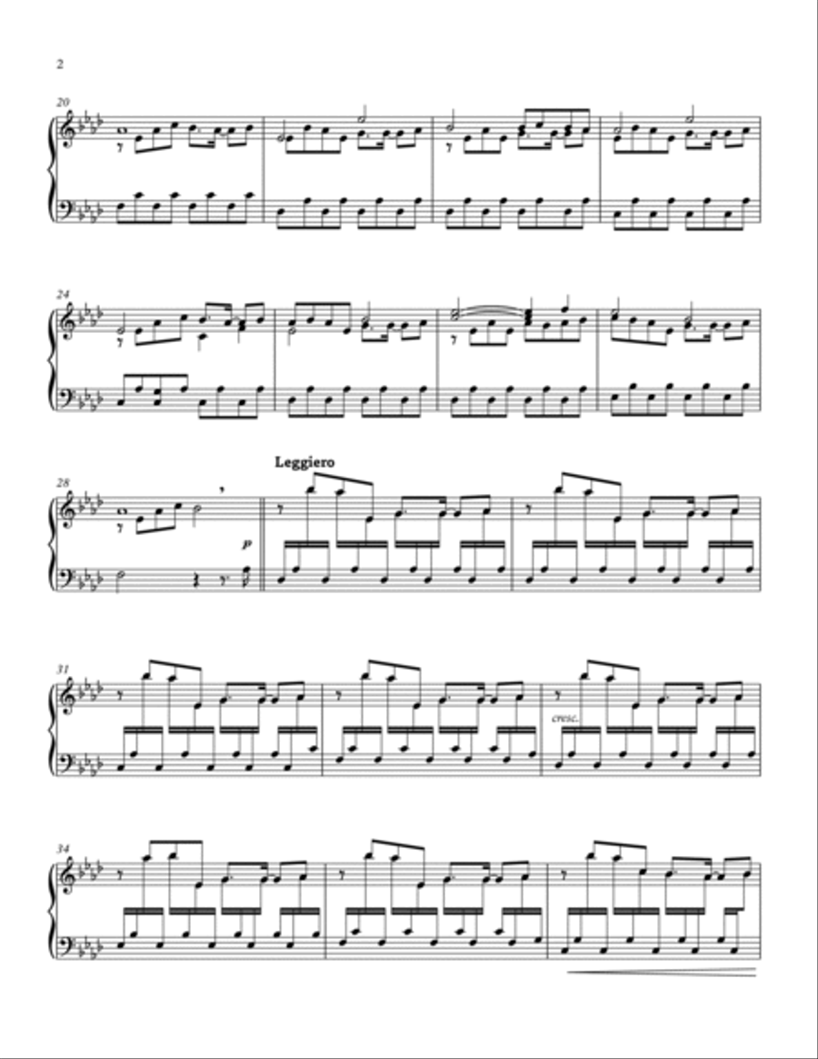 Undertale Variations (for Solo Marimba) Marimba scores gallery preview page 2
