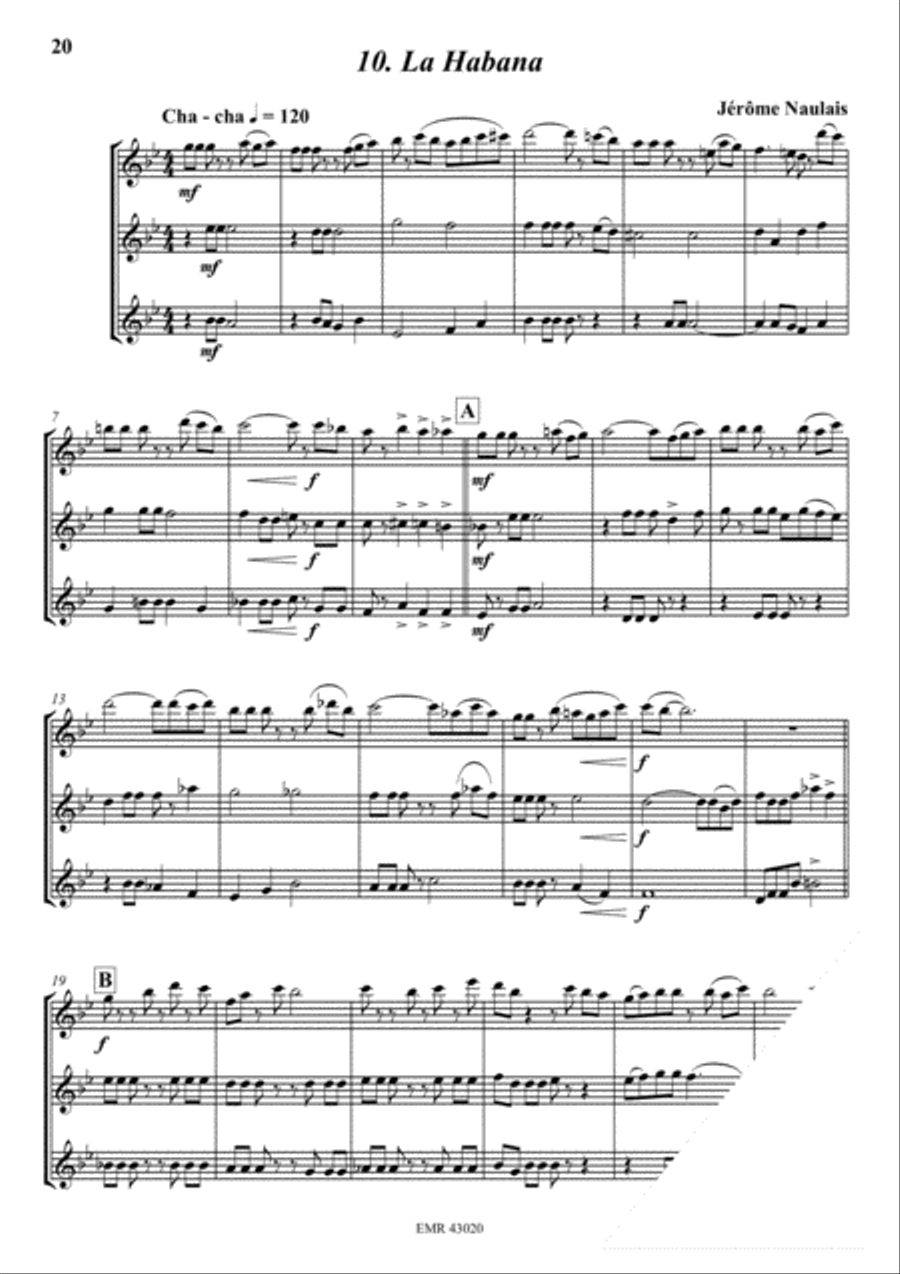 A Musical Journey Flute Trio scores gallery preview page 13