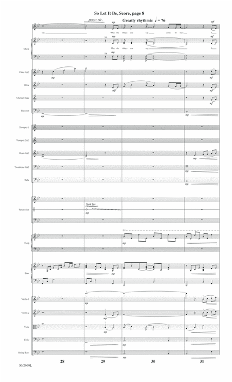 The Heart of Christmas - Full Score Choir scores gallery preview page 55
