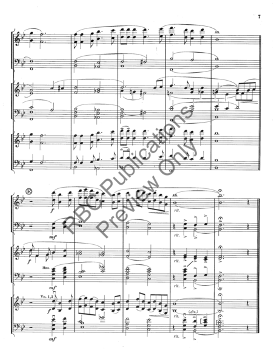 Nobody Knows The Trouble I'Ve Seen Full Orchestra scores gallery preview page 8