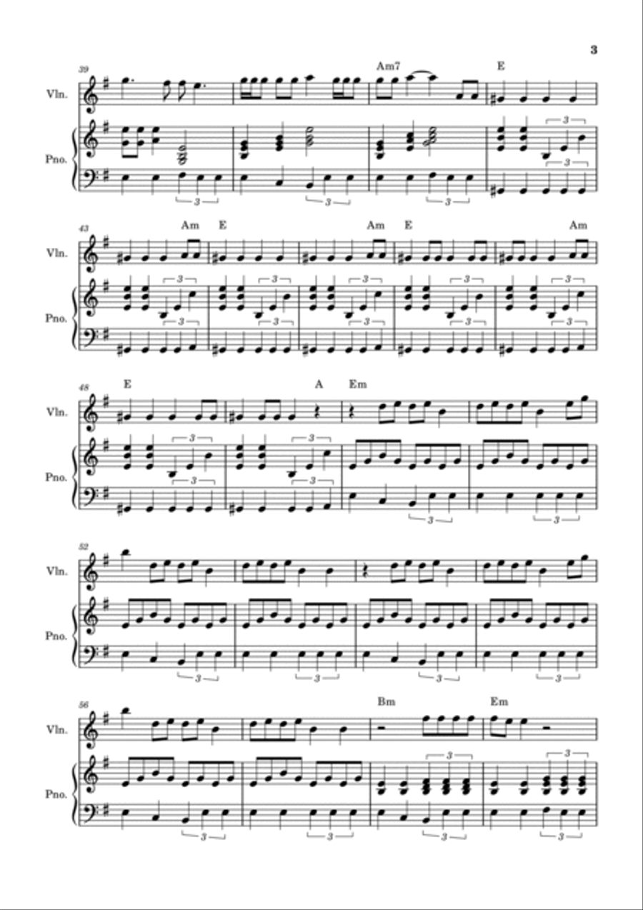 Eve, Psyche & The Bluebeard's Wife Eve, Psyche & The Bluebeard's Wife Violin Solo scores gallery preview page 3