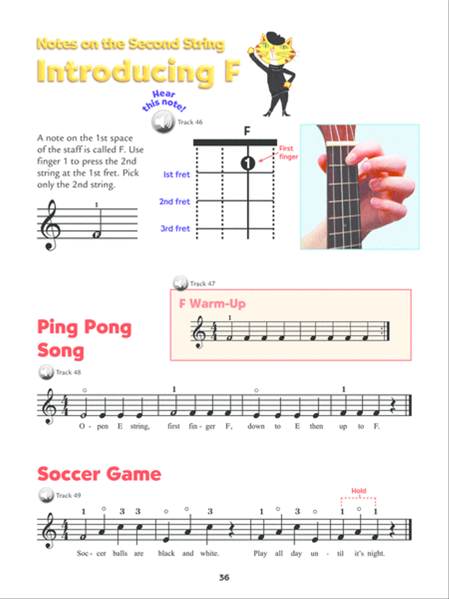 Alfred's Kid's Ukulele Course 1 Ukulele scores gallery preview page 5
