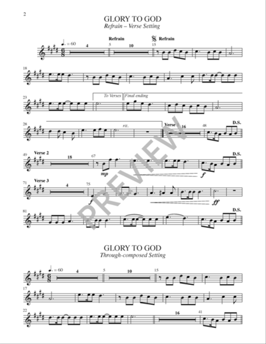 Ruah - Instrument edition Trumpet scores gallery preview page 29