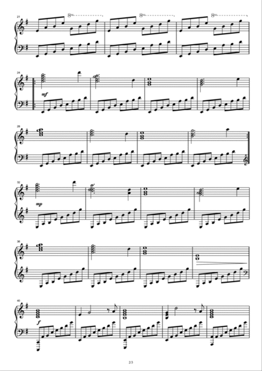 Moog City Moog City Piano Solo scores gallery preview page 2