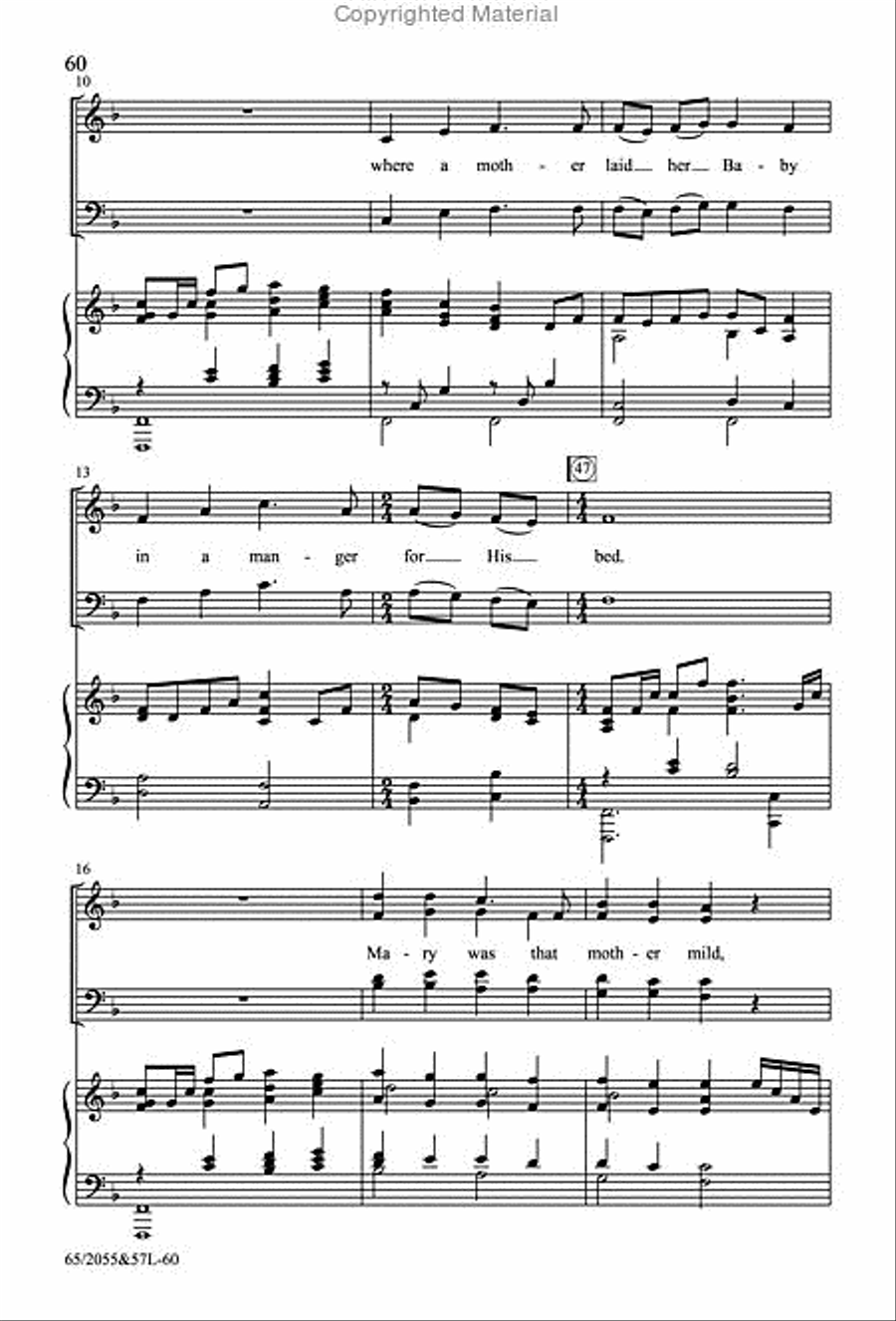 Bethlehem's Child - SATB Score with Performance CD 4-Part scores gallery preview page 24