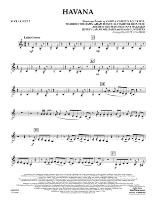 Havana - Bb Clarinet 2