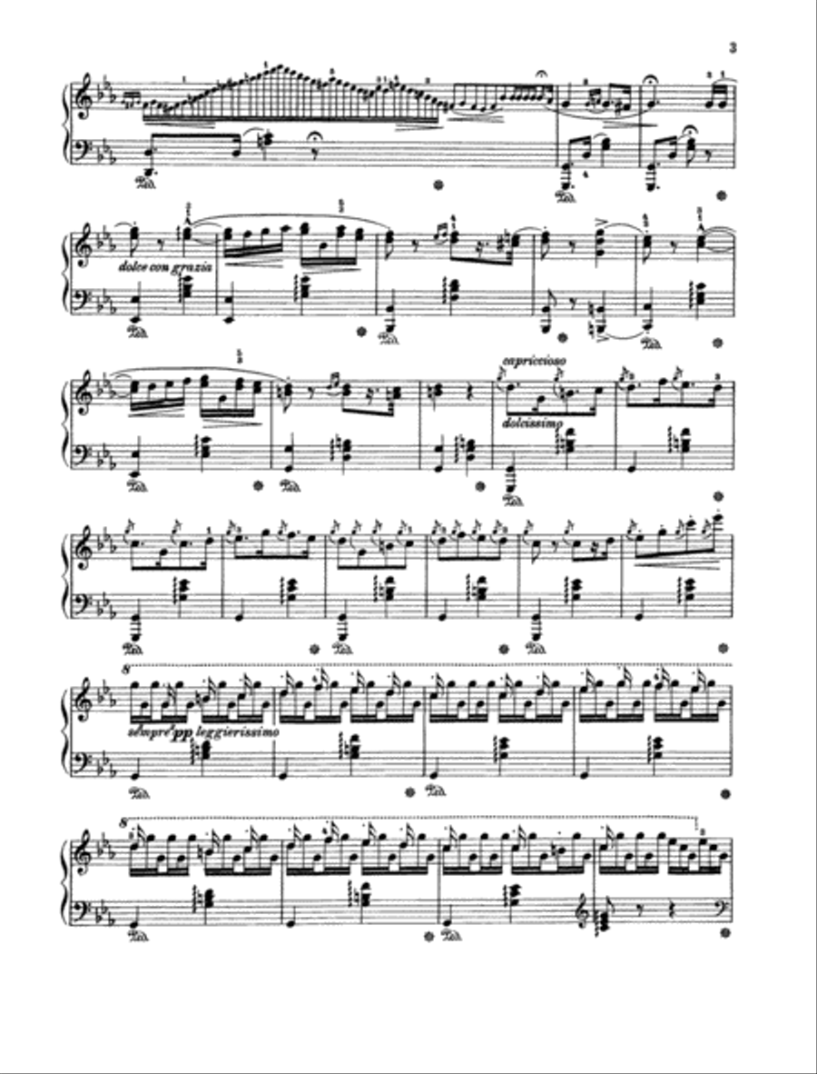 Hungarian Rhapsody No. 2 Piano Solo scores gallery preview page 2