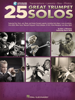 Book cover for 25 Great Trumpet Solos