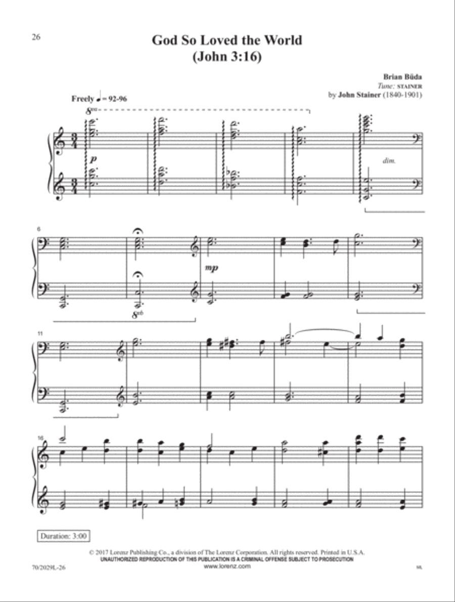 Wounded for Me Piano Solo scores gallery preview page 12
