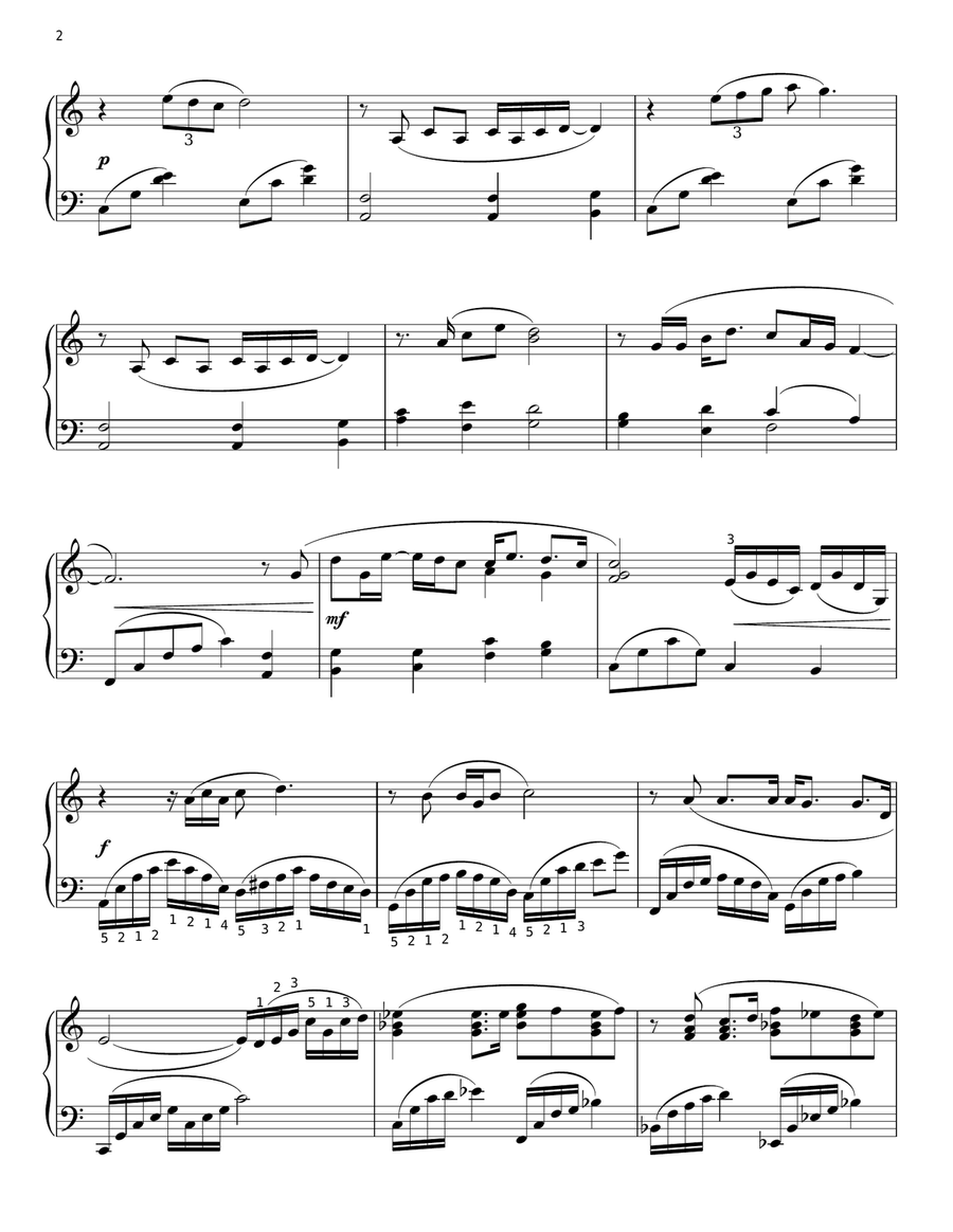 Don't Know Much (arr. Phillip Keveren) Piano Solo scores gallery preview page 2