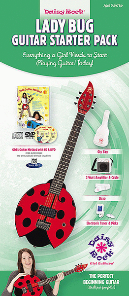 Daisy Rock Girl Guitars -- Lady Bug Guitar Starter Pack (La La) image number null