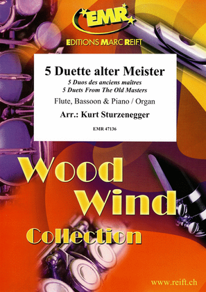 Book cover for 5 Duette alter Meister