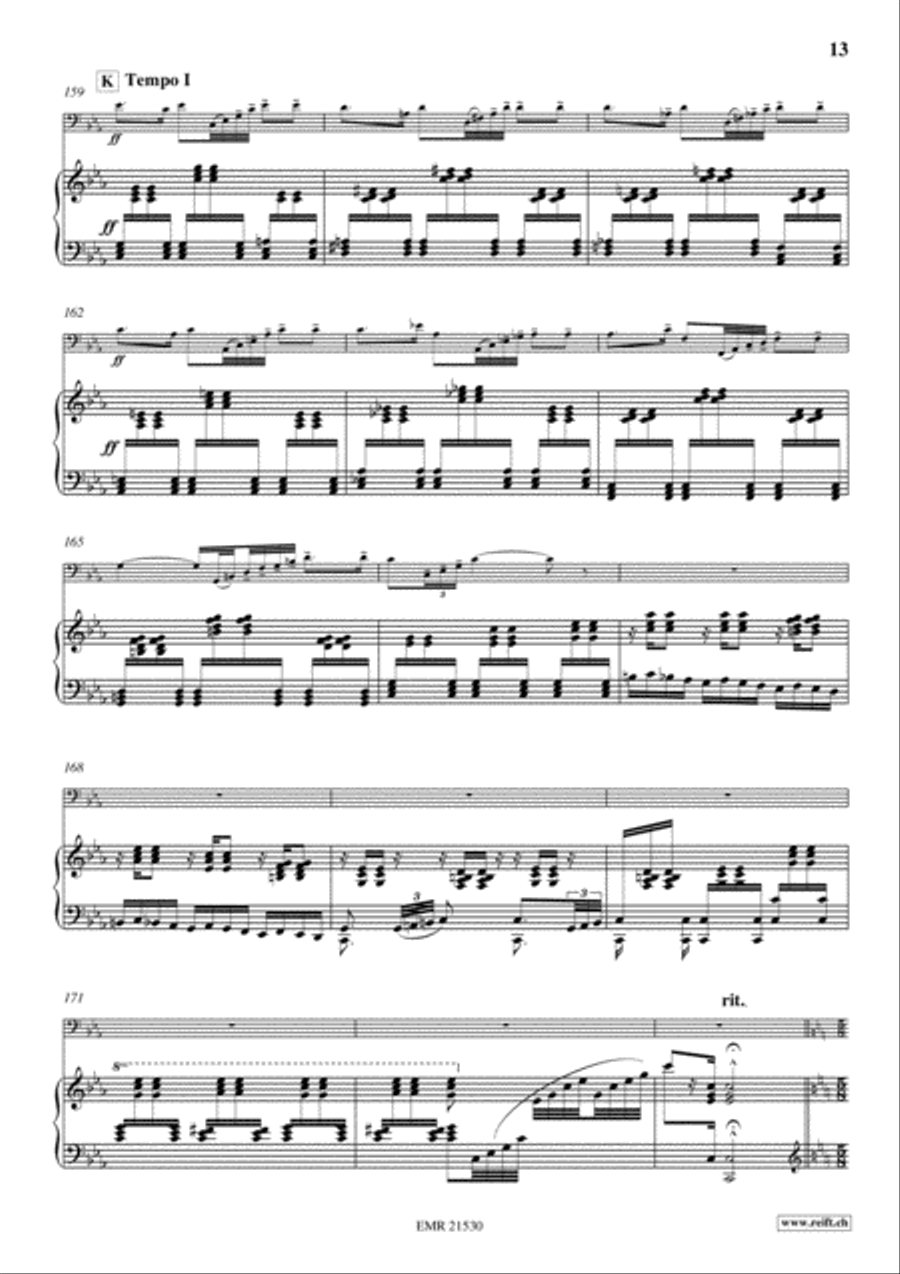 Concerto No. 10 Concerto No. 10 Bass Trombone scores gallery preview page 13