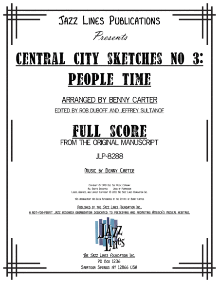 People Time [Central City Sketches #3] image number null