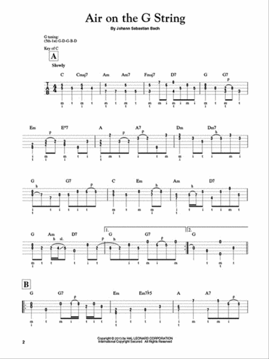 Bach for Banjo Banjo scores gallery preview page 3
