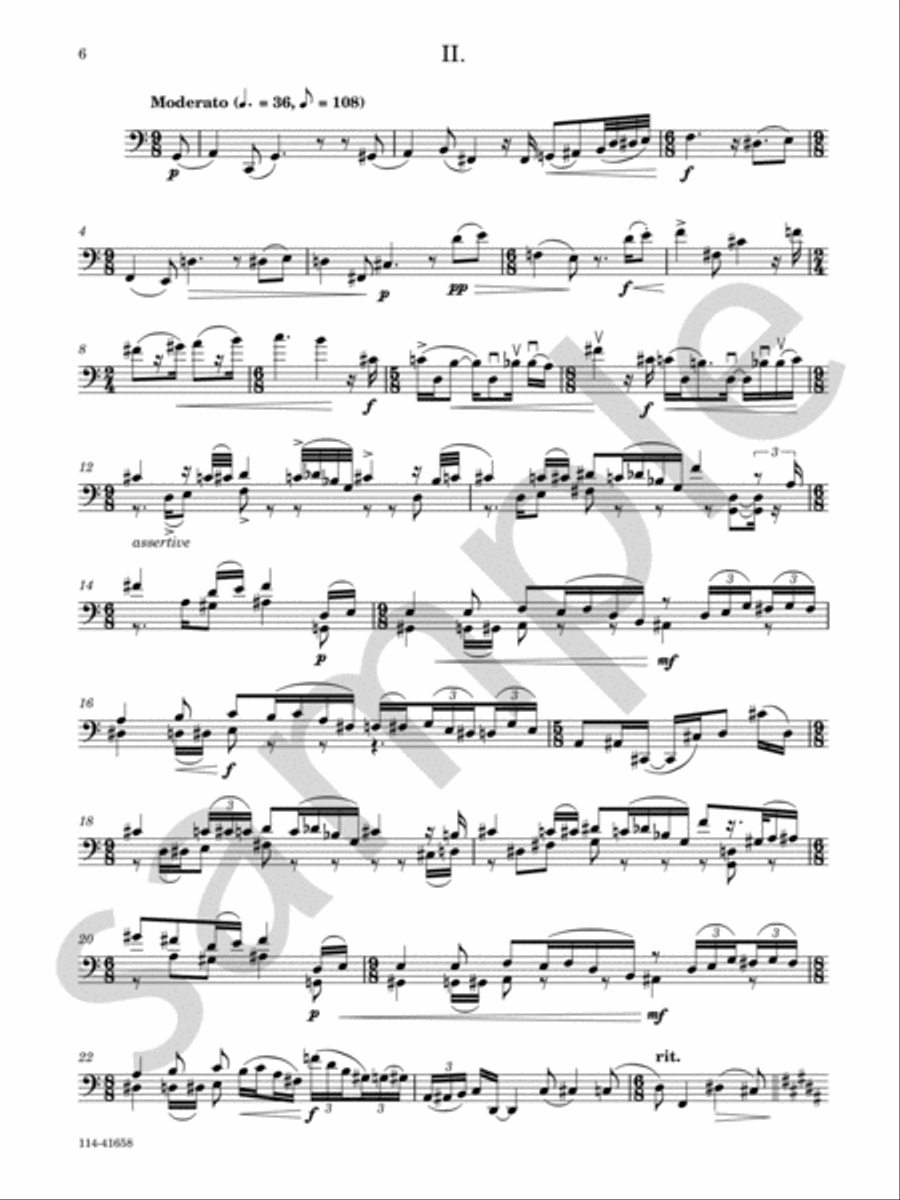 Sonata For Solo Cello