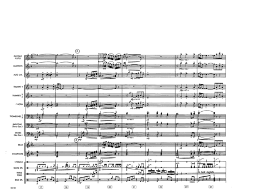 You Are So Beautiful Marching Band scores gallery preview page 4