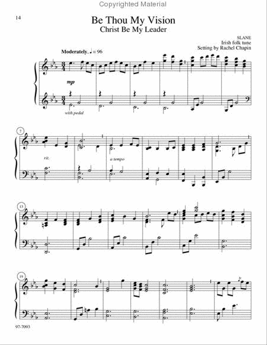 Lamb of God Lamb of God Piano Solo scores gallery preview page 6