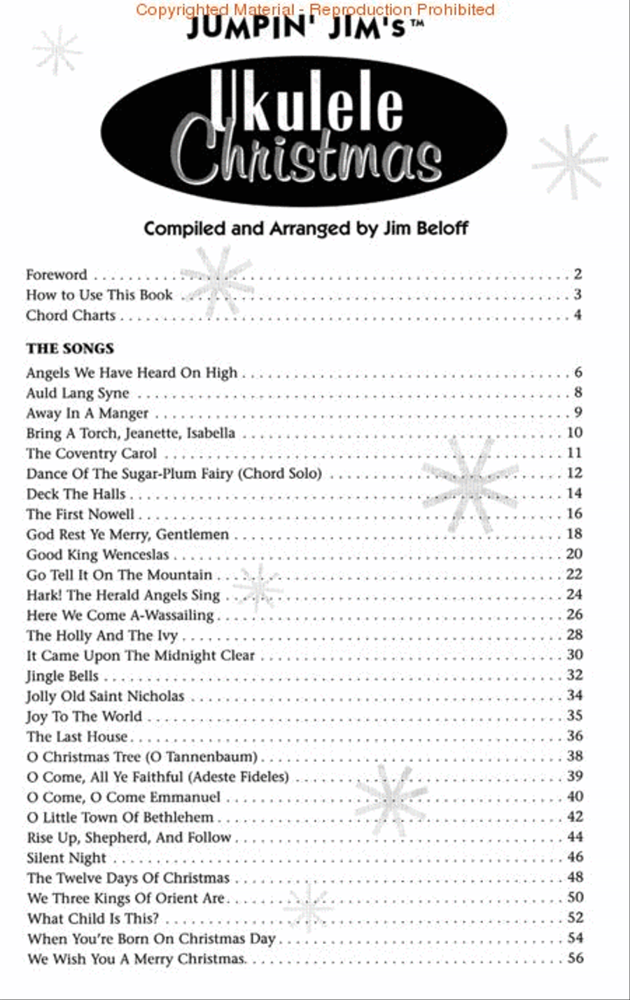 Jumpin' Jim's Ukulele Christmas Ukulele scores gallery preview page 2