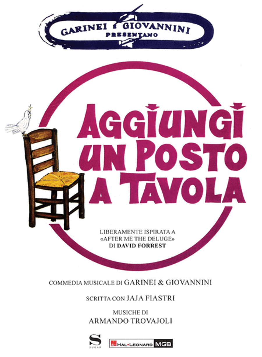Aggiungi un posto a tavola Piano, Vocal, Guitar scores gallery preview page 1
