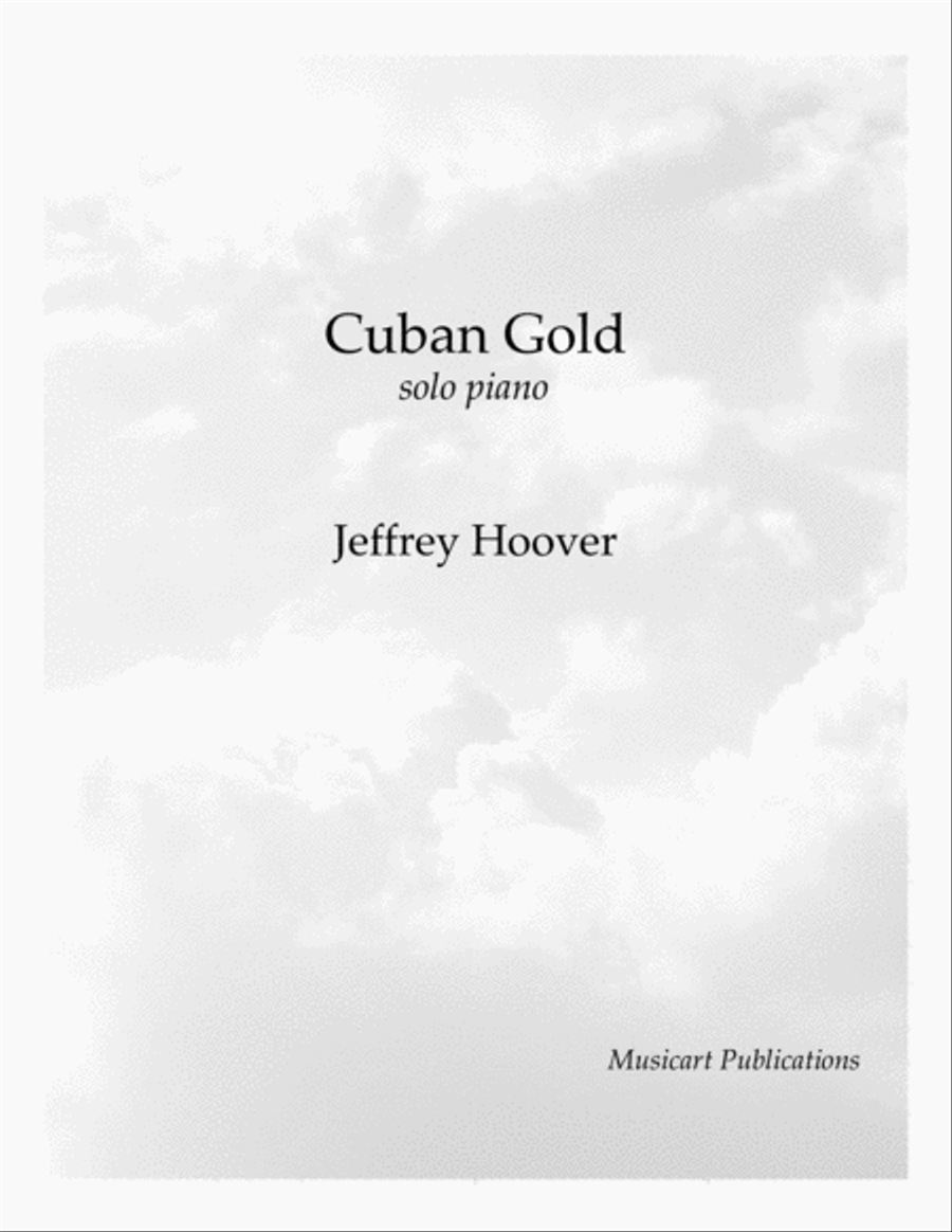 Cuban Gold Piano Solo scores gallery preview page 1