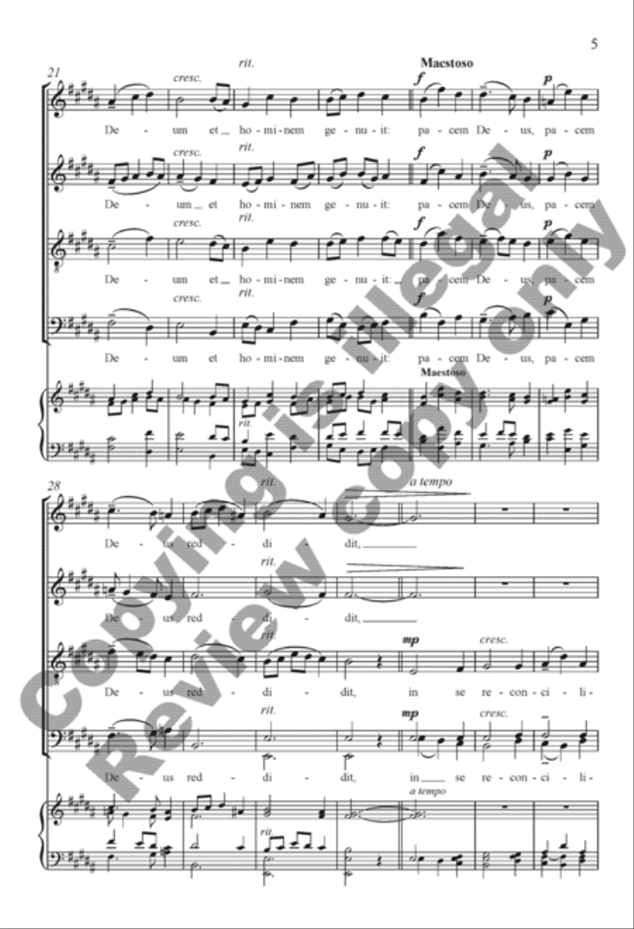 Virga Jesse 4-Part scores gallery preview page 5