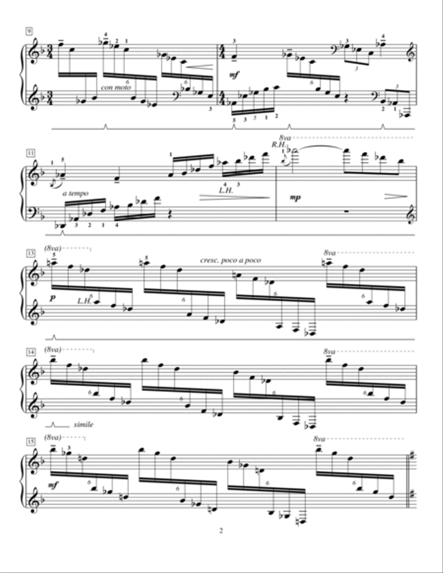 By The Waterfall Piano Method scores gallery preview page 2