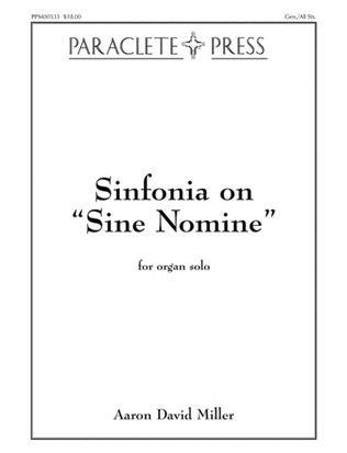 Book cover for Sinfonia on "Sine Nomine"