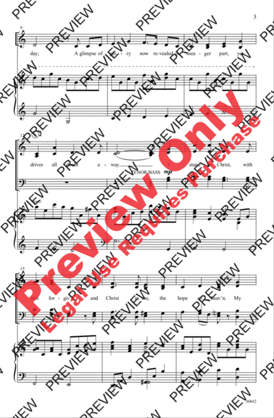There Is a Hope There Is a Hope 4-Part scores gallery preview page 3