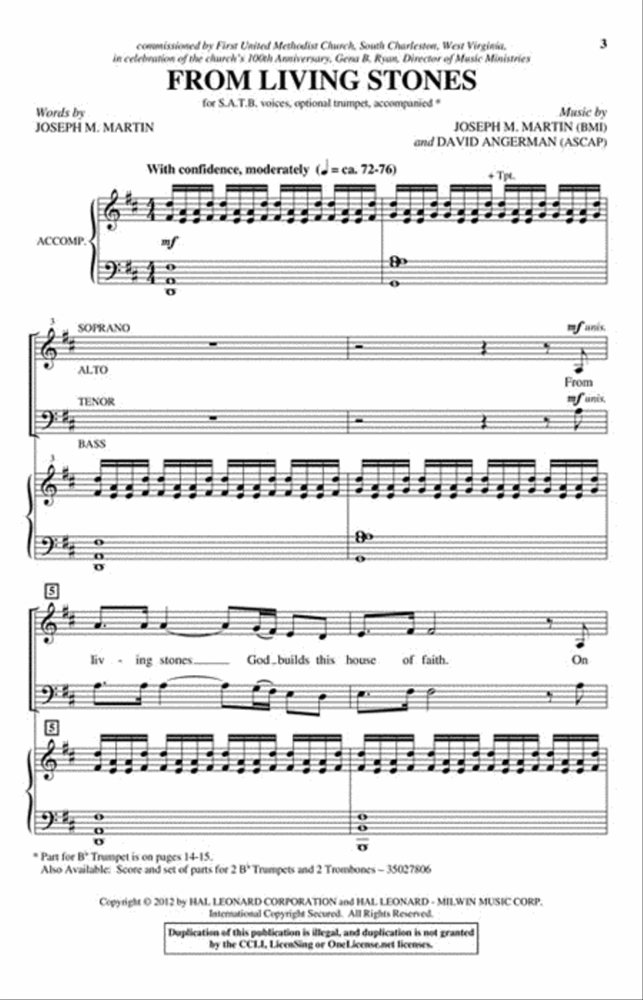 From Living Stones Orchestra scores gallery preview page 2