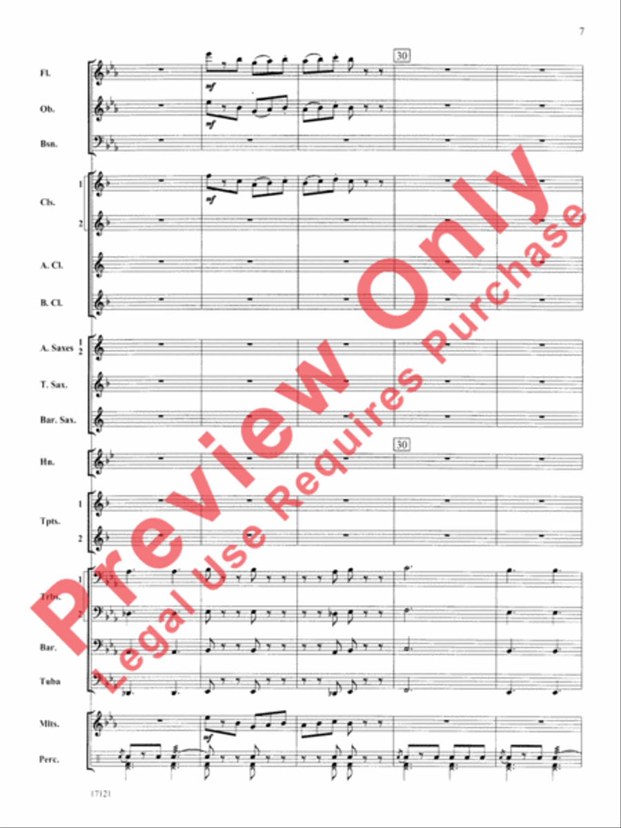 Loch Lomond Loch Lomond Concert Band scores gallery preview page 8