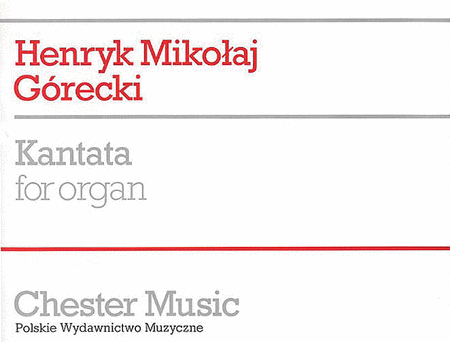 Gorecki: Kantata For Organ